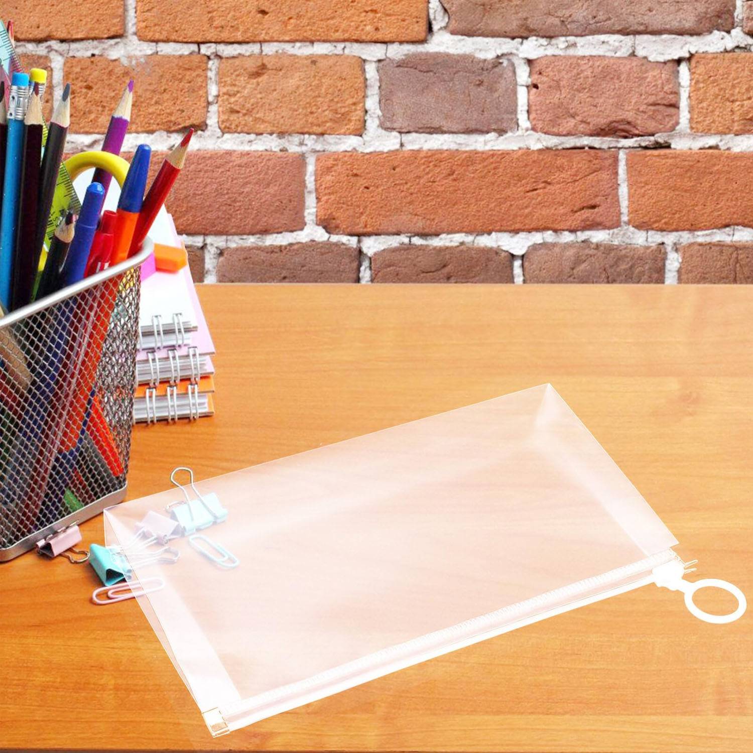 Clear PVC Pencil Bag 9