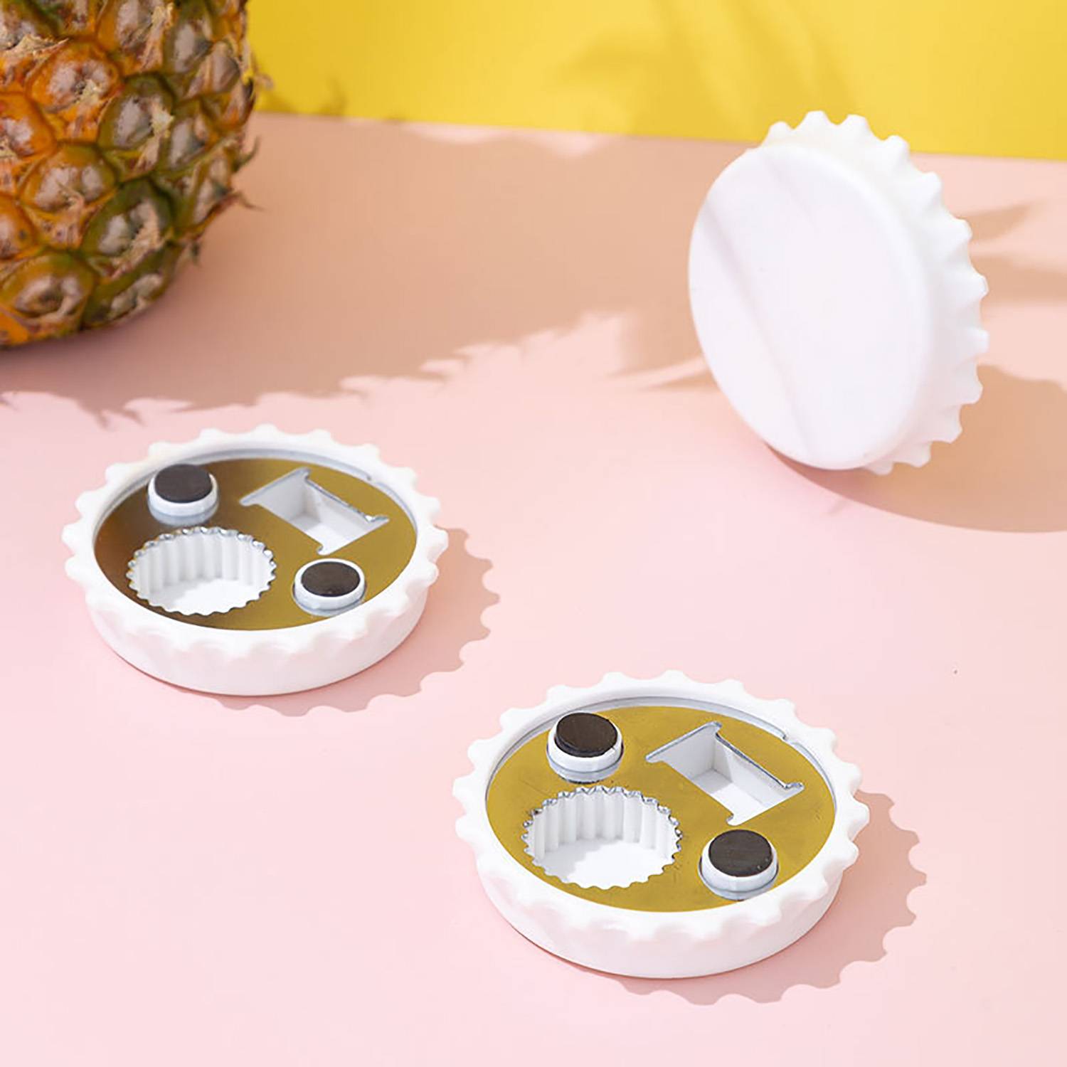Magnetic Beer Cap Shape Bottle Opener 5