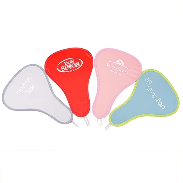 T-shaped foldable fans with pouch 3