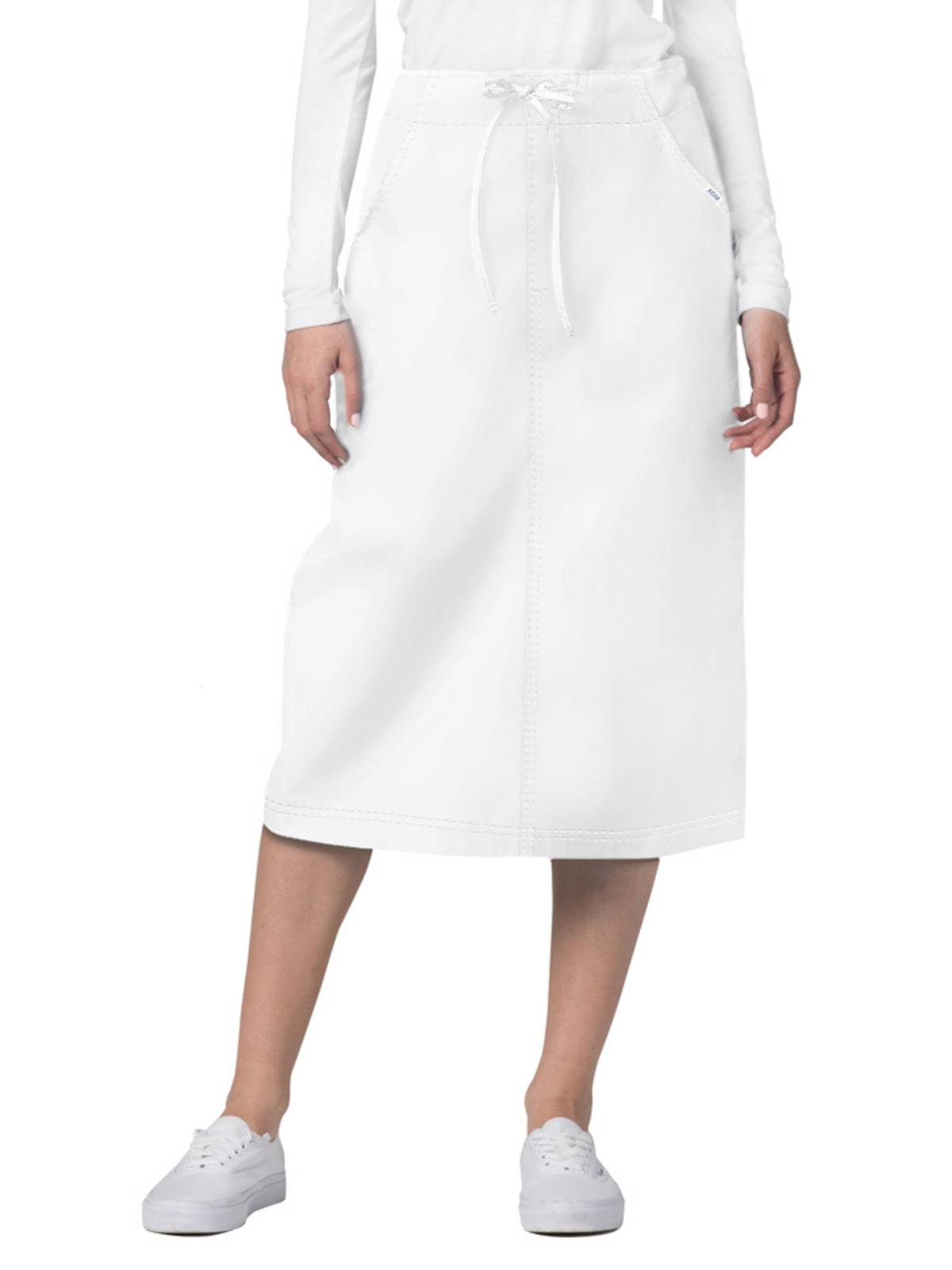 Adar - Universal - Women's Mid-Calf Length Drawstring Skirt 20