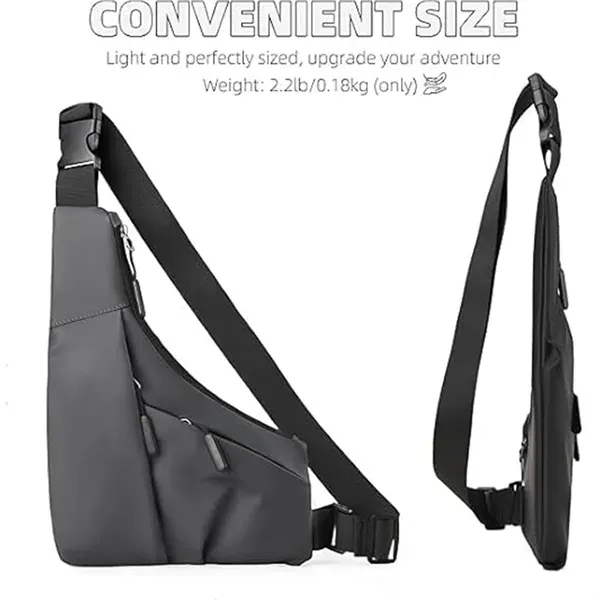 Adjustable Crossbody Purse - Stylish Hands-Free Bag 3