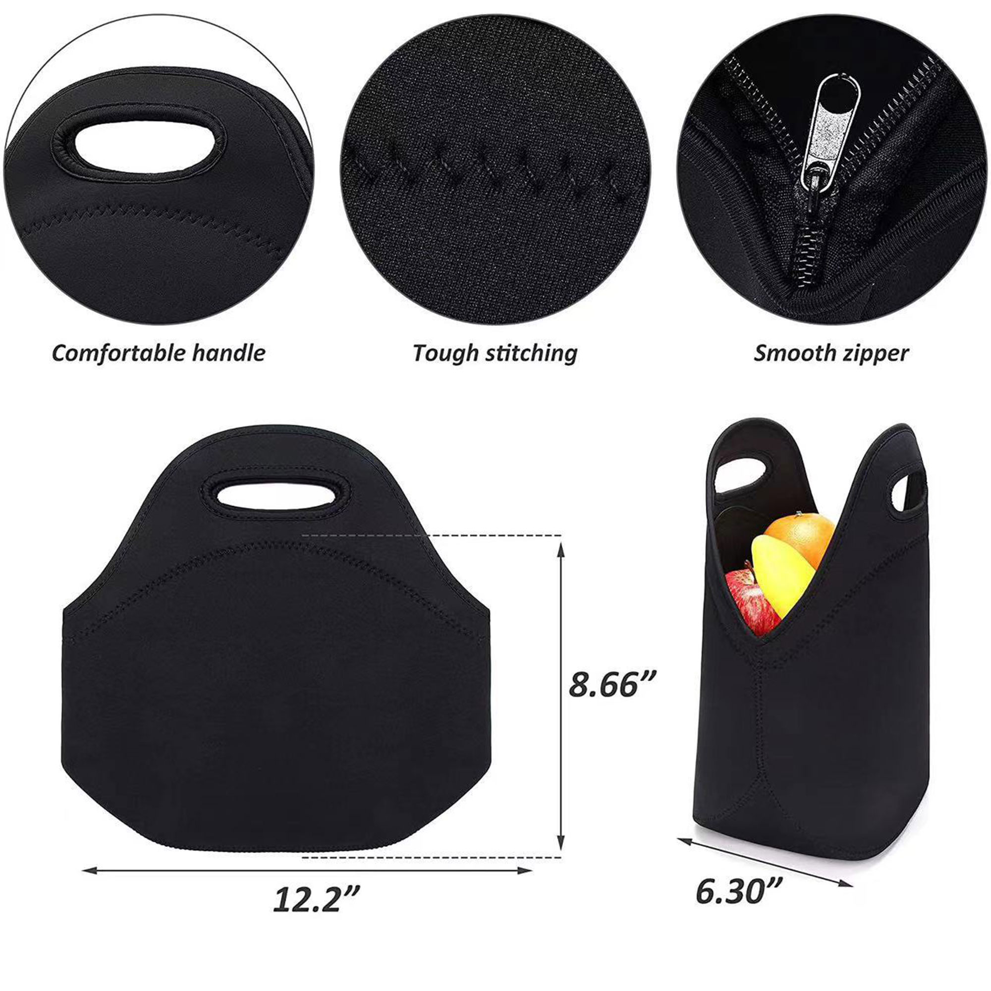 Customizable Neoprene Lunch Holder 3