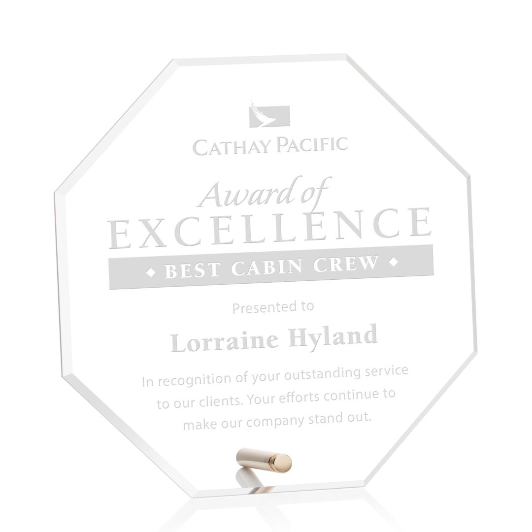 Polaris Octagon Award - Gold 12