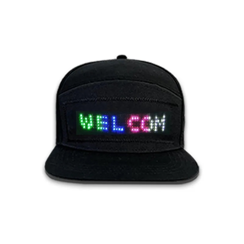 Animated Bluetooth Led Sign Hat 2