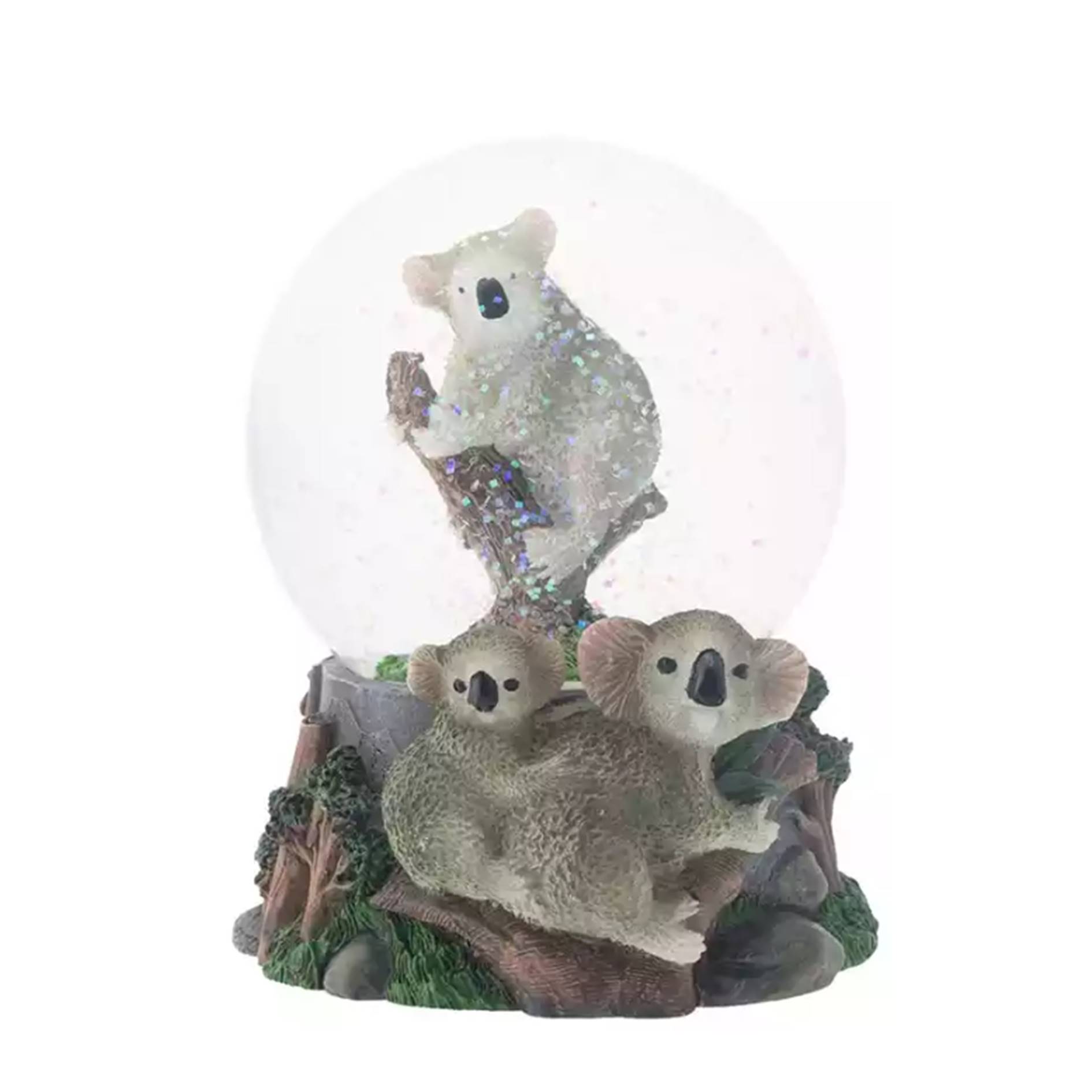 Custom Koala Figurine Water Snow Globe 3