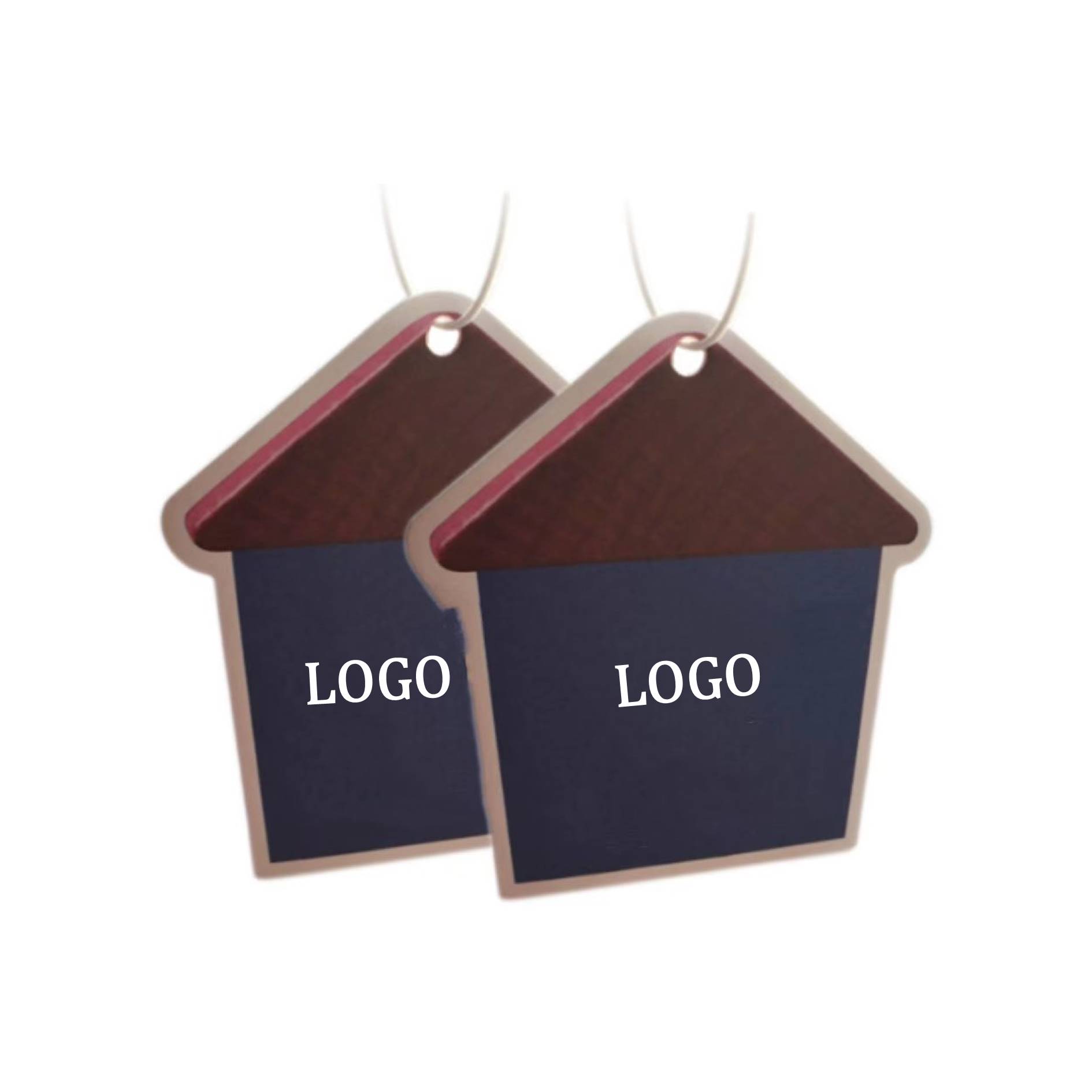 House Shape Car Paper Air Freshener 2