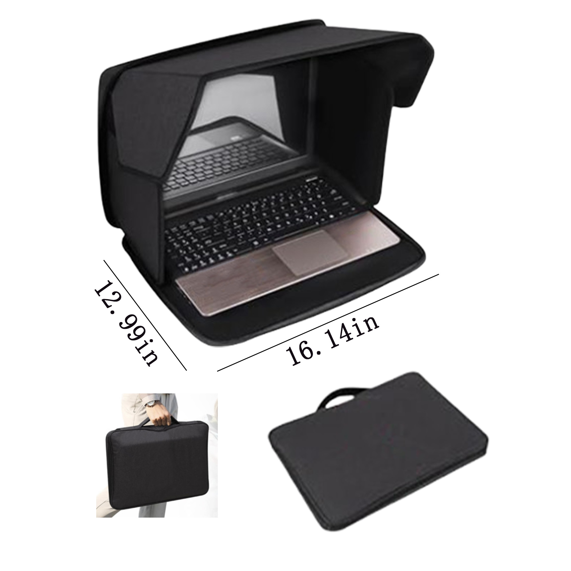 Portable Foldable Sunshade Laptop Bag 3