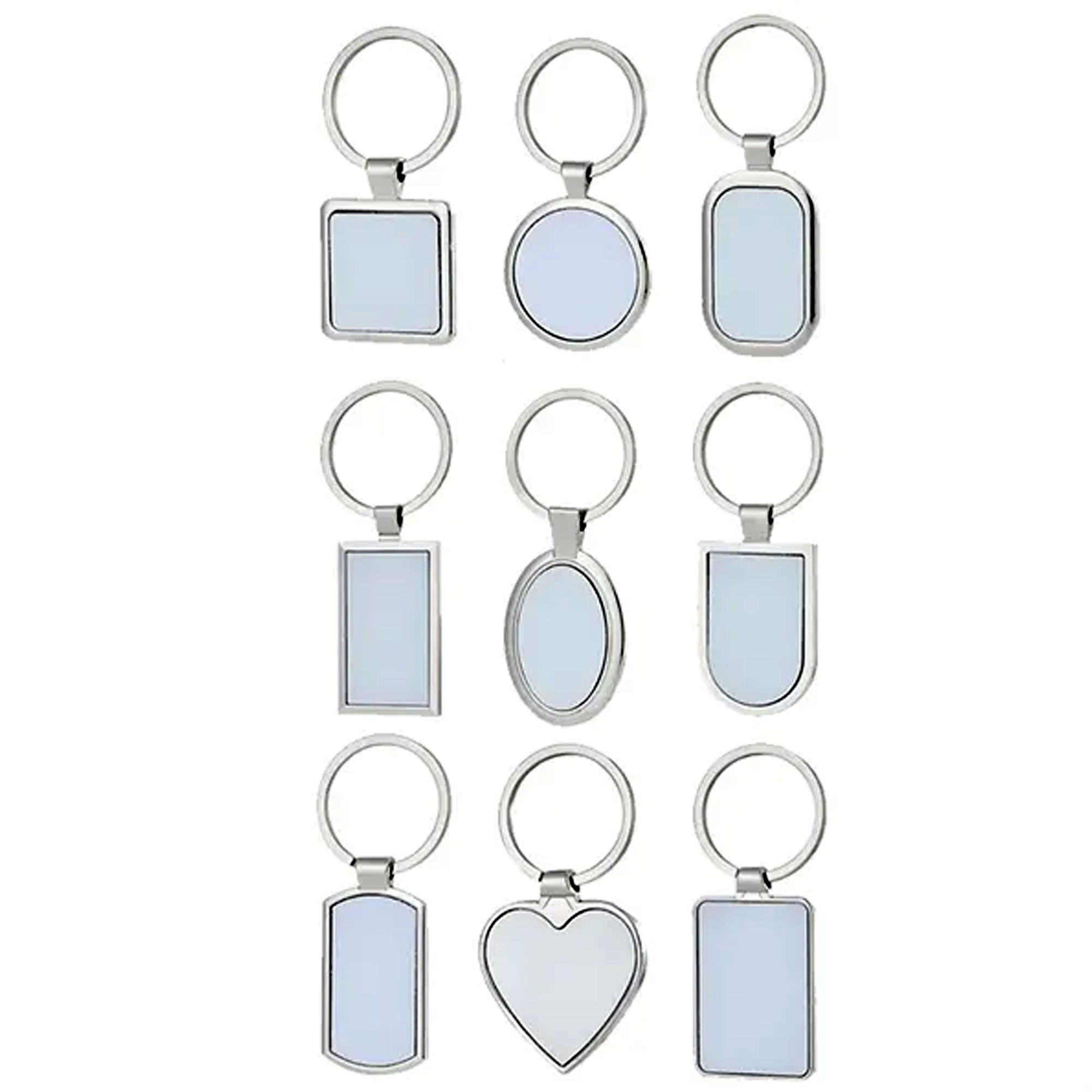 6 Style Custom Metal Keychain Collection 2