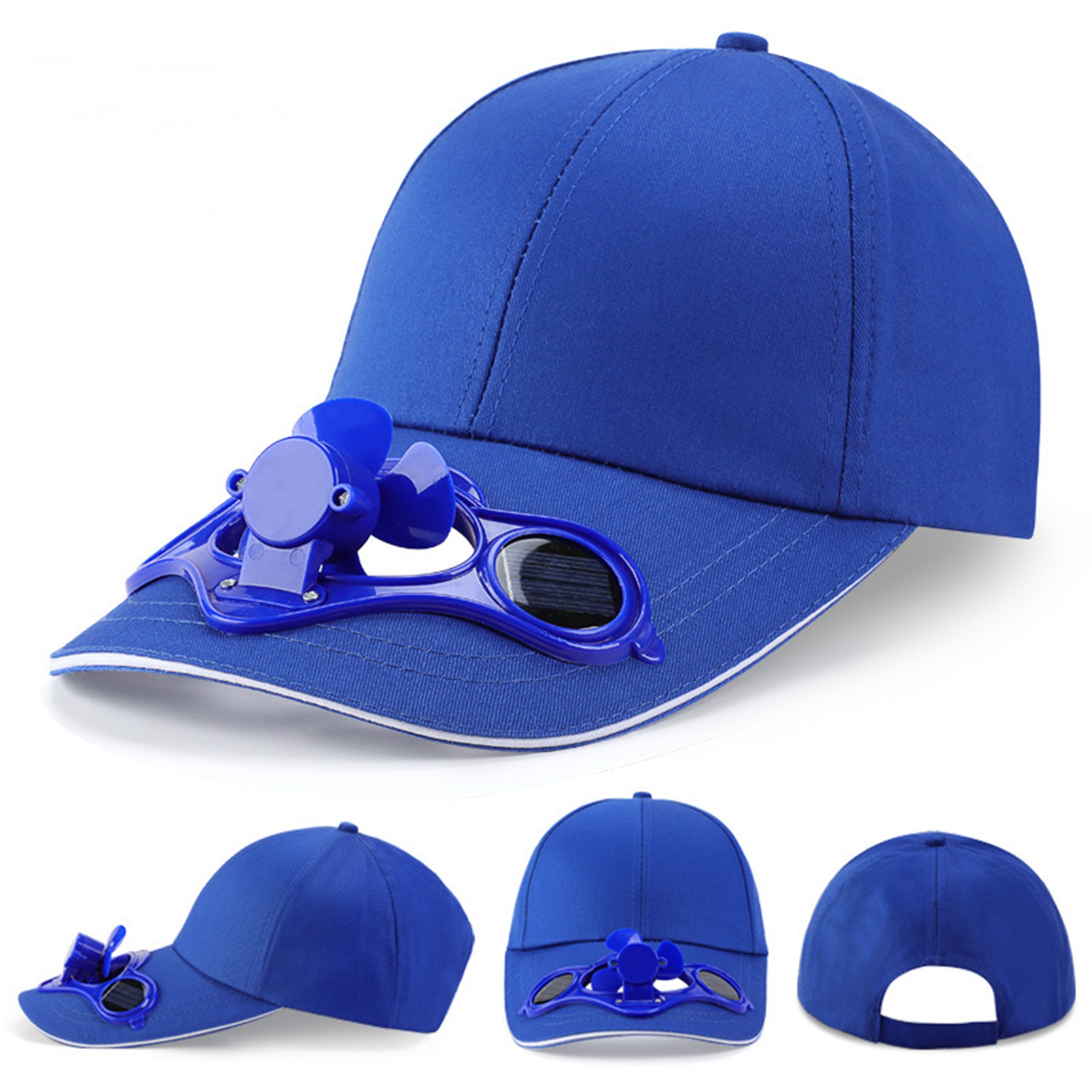 Solar Power Fan Baseball Cap 2
