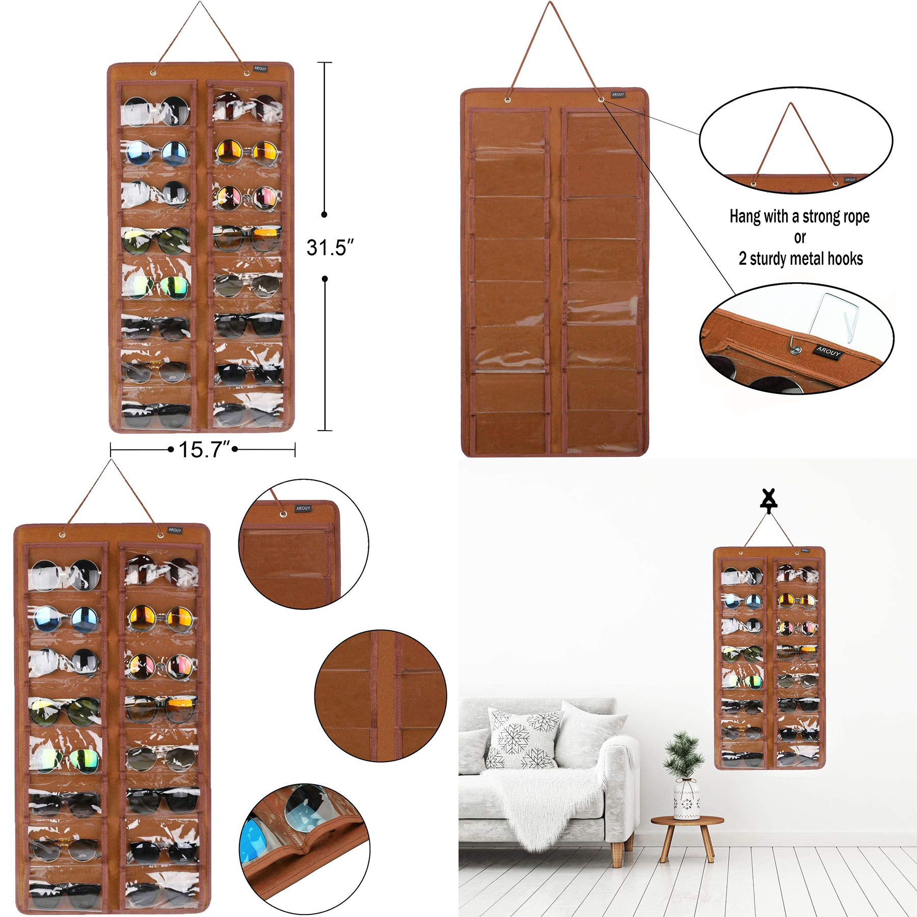 Sunglasses Storage Organizer 2
