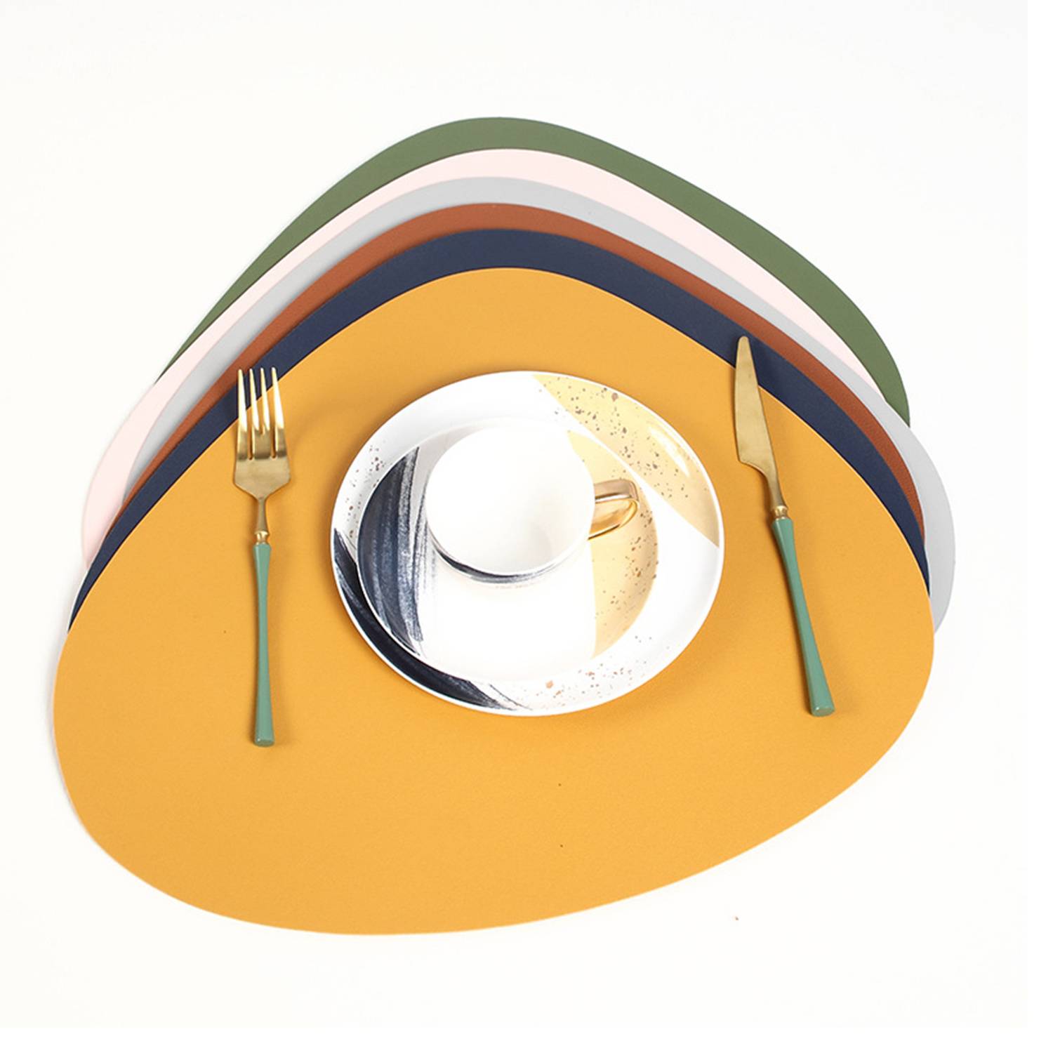 PU Leather Waterproof Place Mat 3