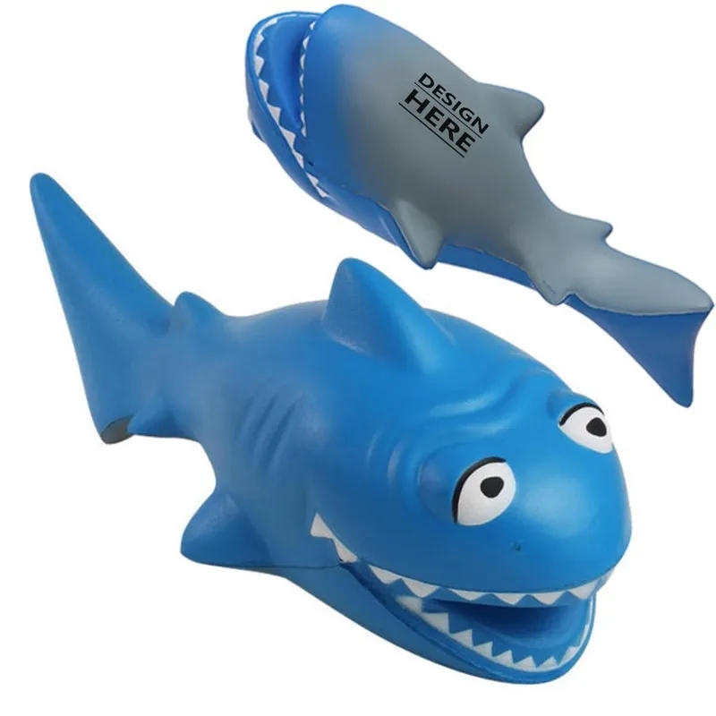 Squeeze Cartoon Shark Stress Reliever 1