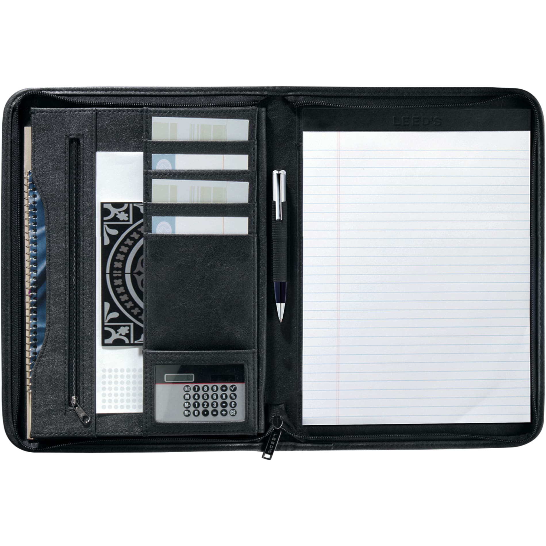 FSC® Mix Executive DuraHyde Zippered Padfolio 74