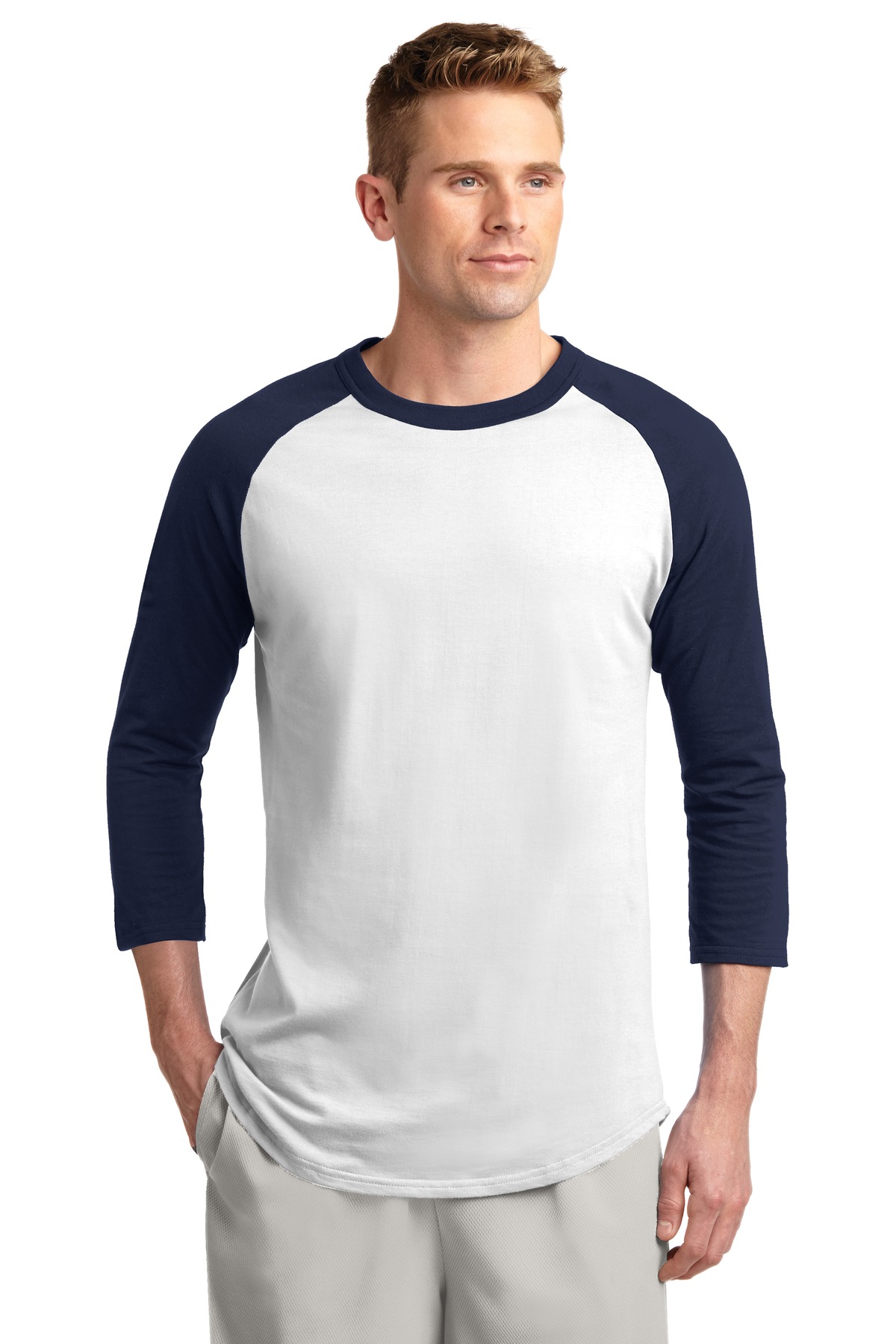 Sport-Tek Colorblock Raglan Jersey. T200 12