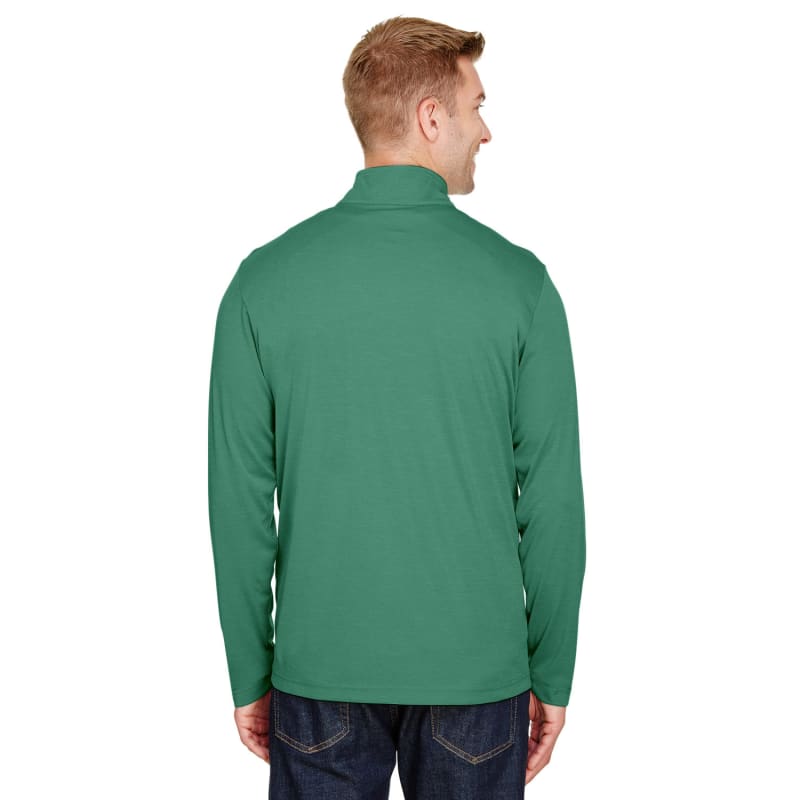 Team 365 Men's Zone Sonic Heather Performance Quarter-Zip 23
