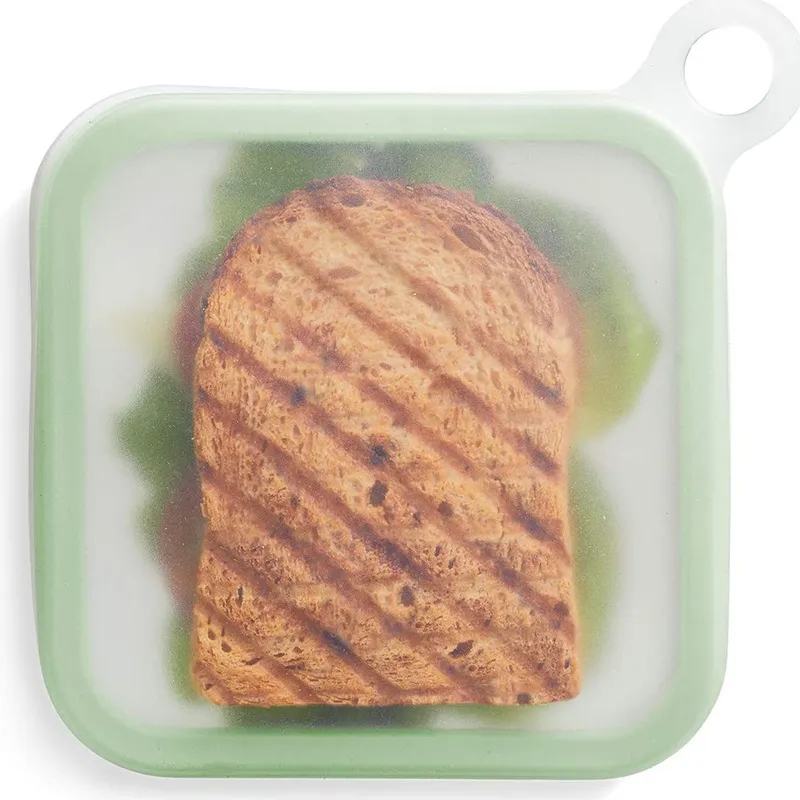 Health Portable Reusable Silicone Sandwich Case 3