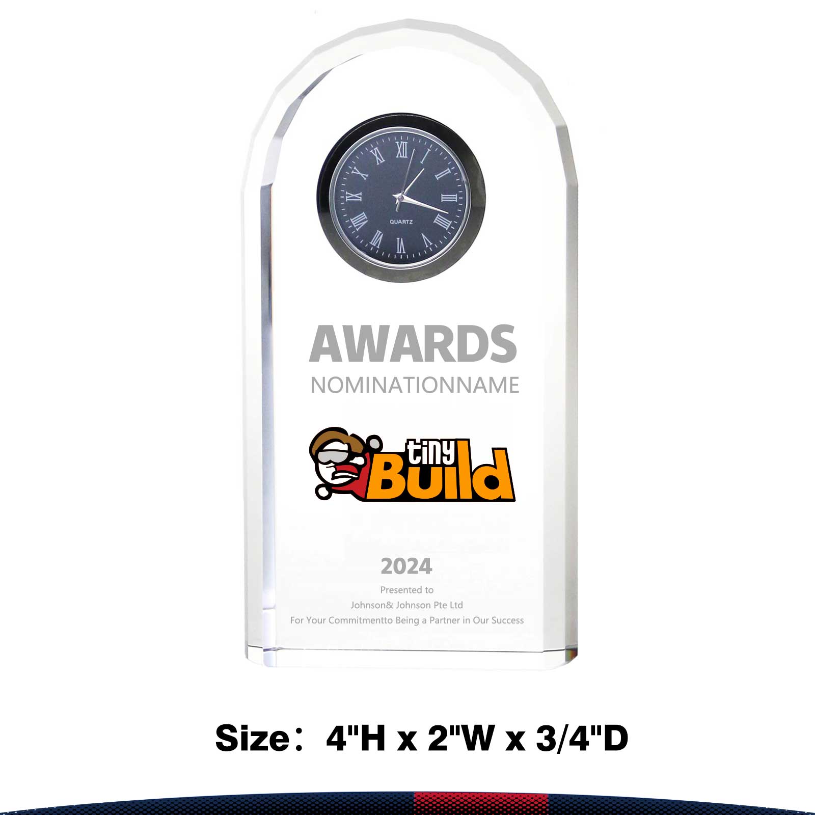 Qulify Arch Clock Award 5
