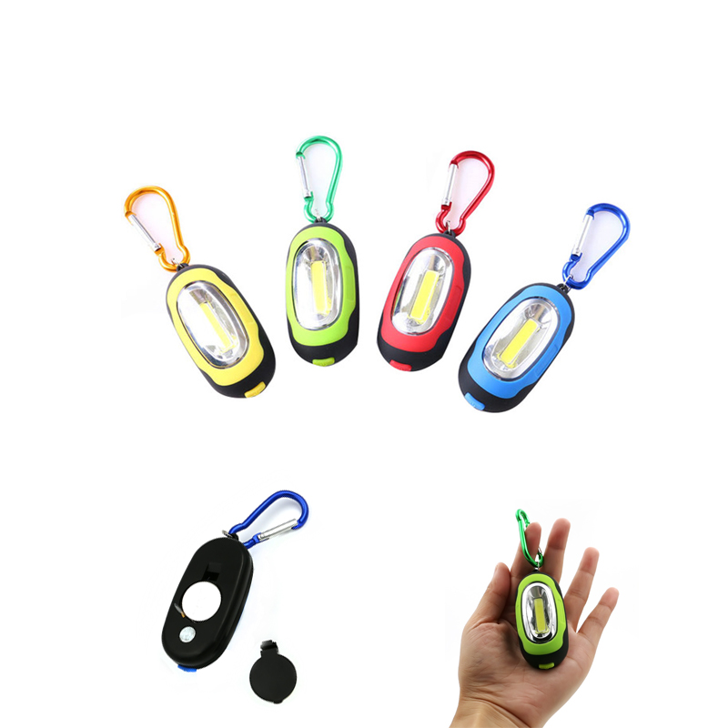 COB LED Keychain Flashlight With Magnet 1