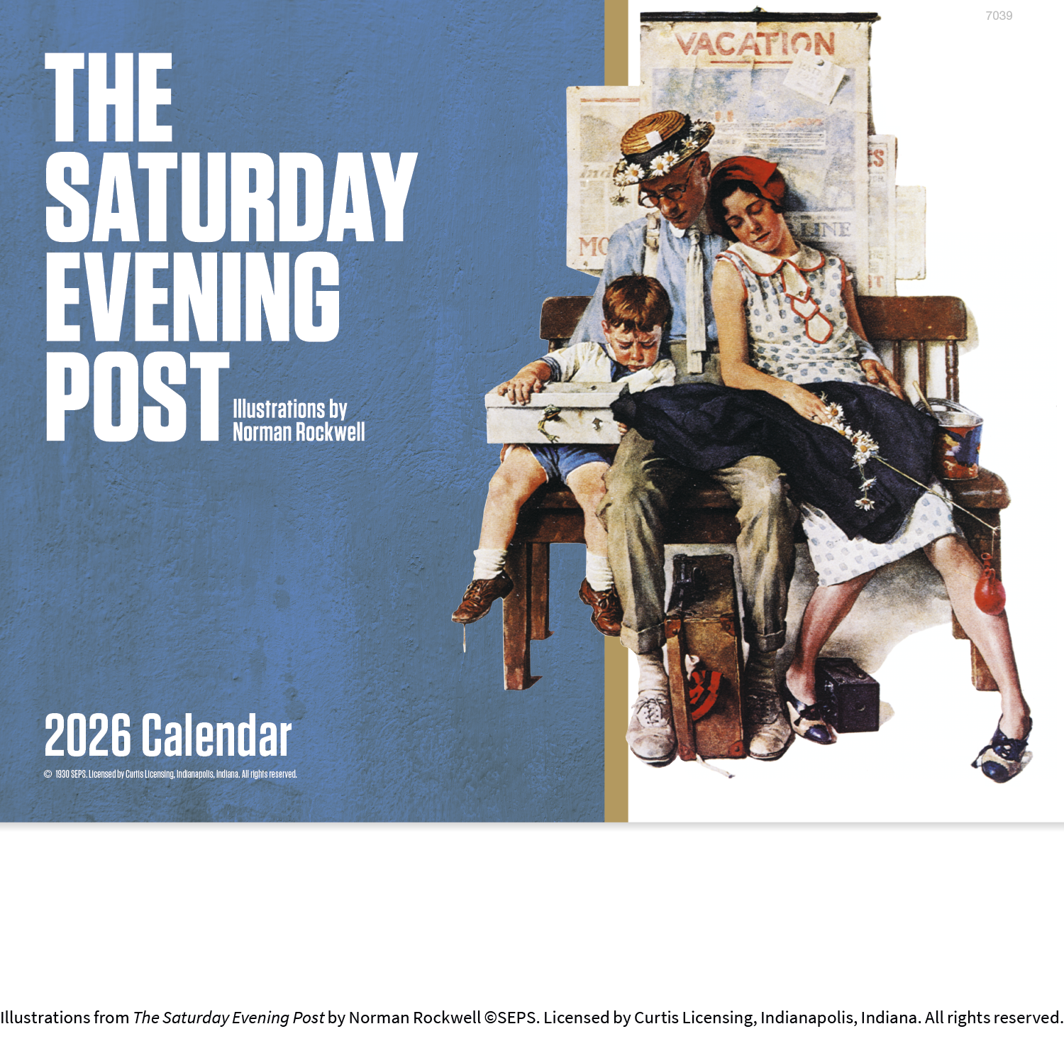 Good Value™  The Saturday Evening Post Illustrations by Norman Rockwell – Stapled Calendar 11