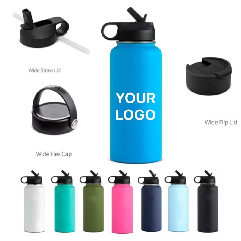 32 Oz Stainless Steel Water Bottle, custom water bottle with logo imprint 3