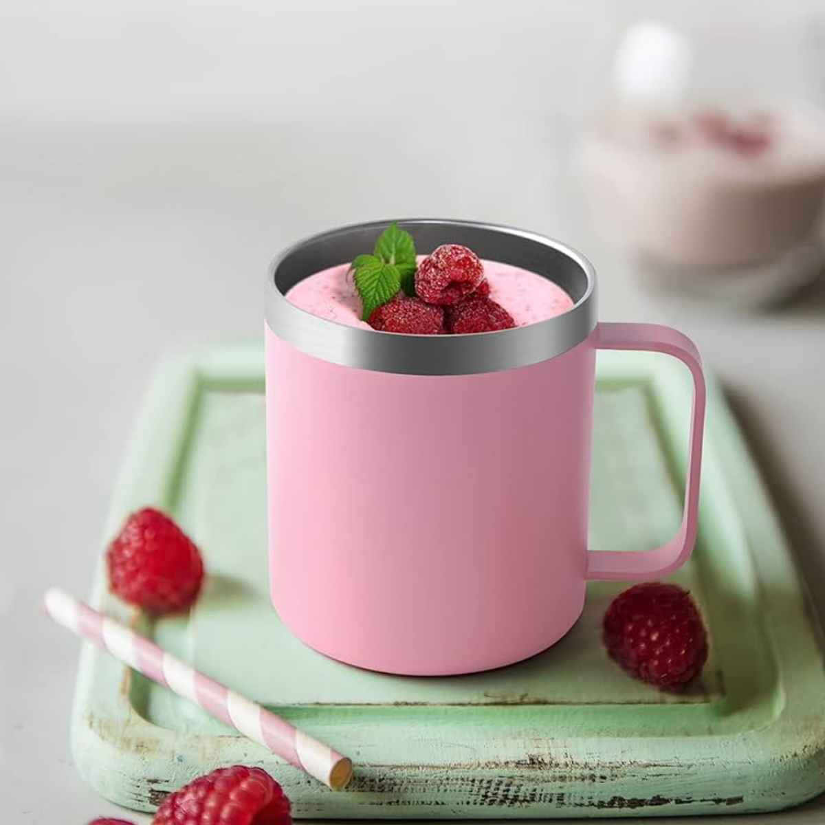 12oz Vacuum Insulated Mug with Handle 3