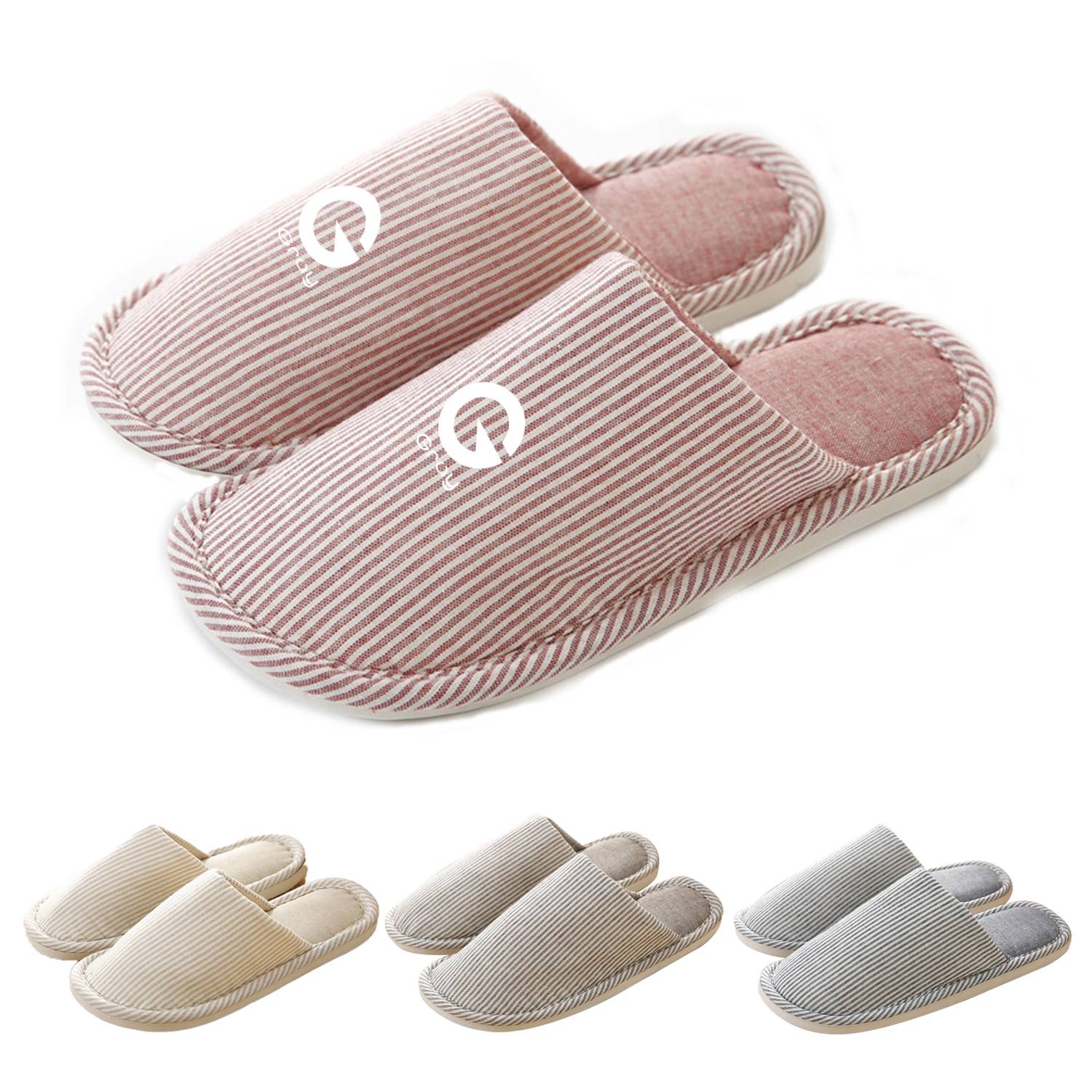 SPA Bedroom Cotton Slippers 1