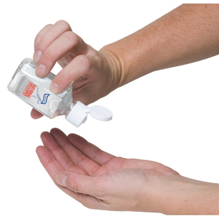 "SanPal" 1.0 oz Compact Hand Sanitizer Antibacterial Gel in Flip-Top Squeeze Bottle 4