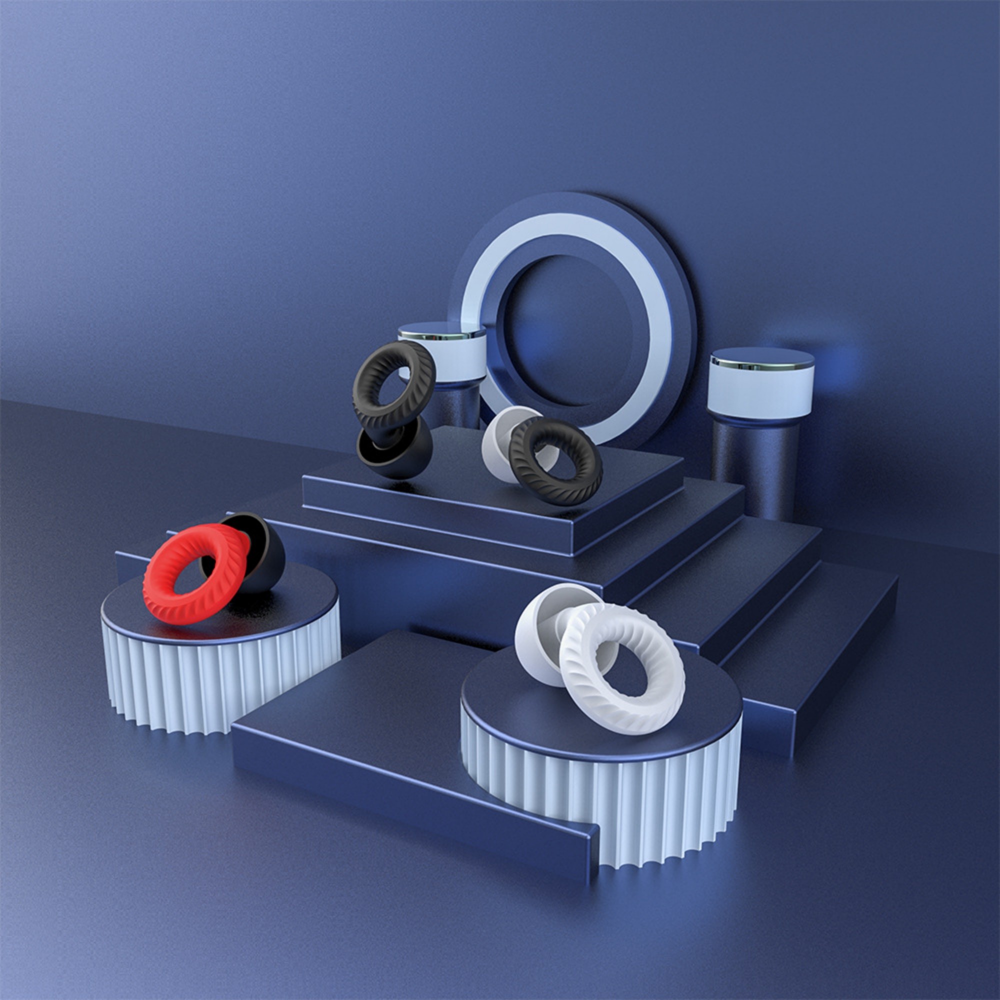 Reusable Silicone Ear Plugs 2