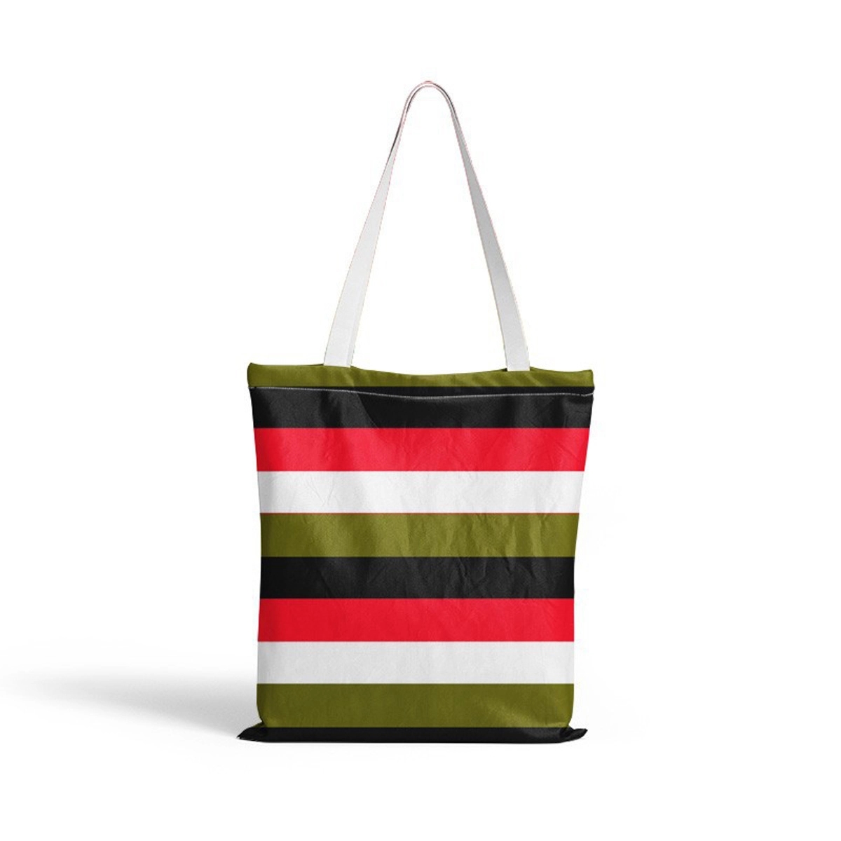 Rainbow Canvas Tote Bag 9