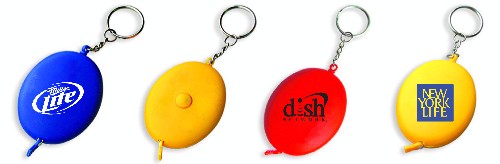 Oval tape measure / rule