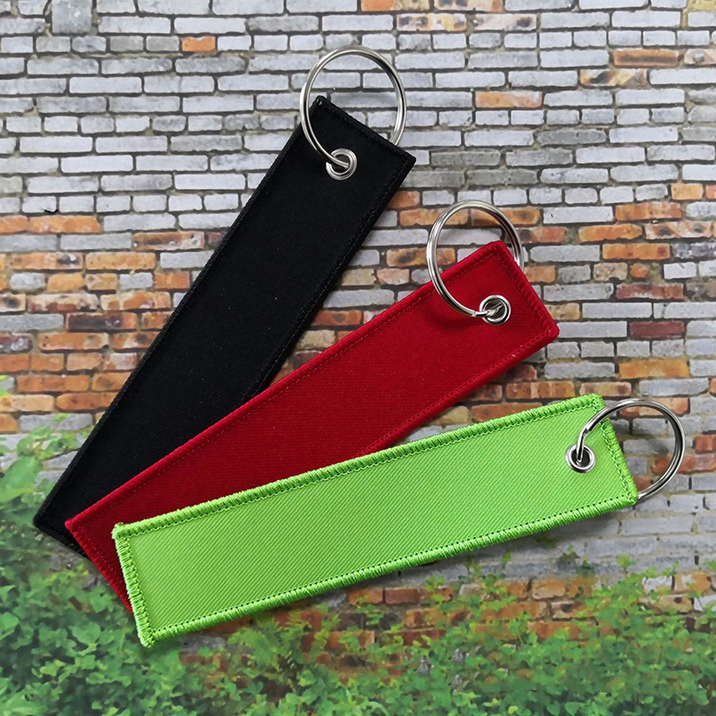 Embroidered Keychain Tag 3