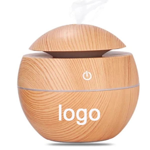 Mini USB Wood Grain Aromatherapy Diffuser 3