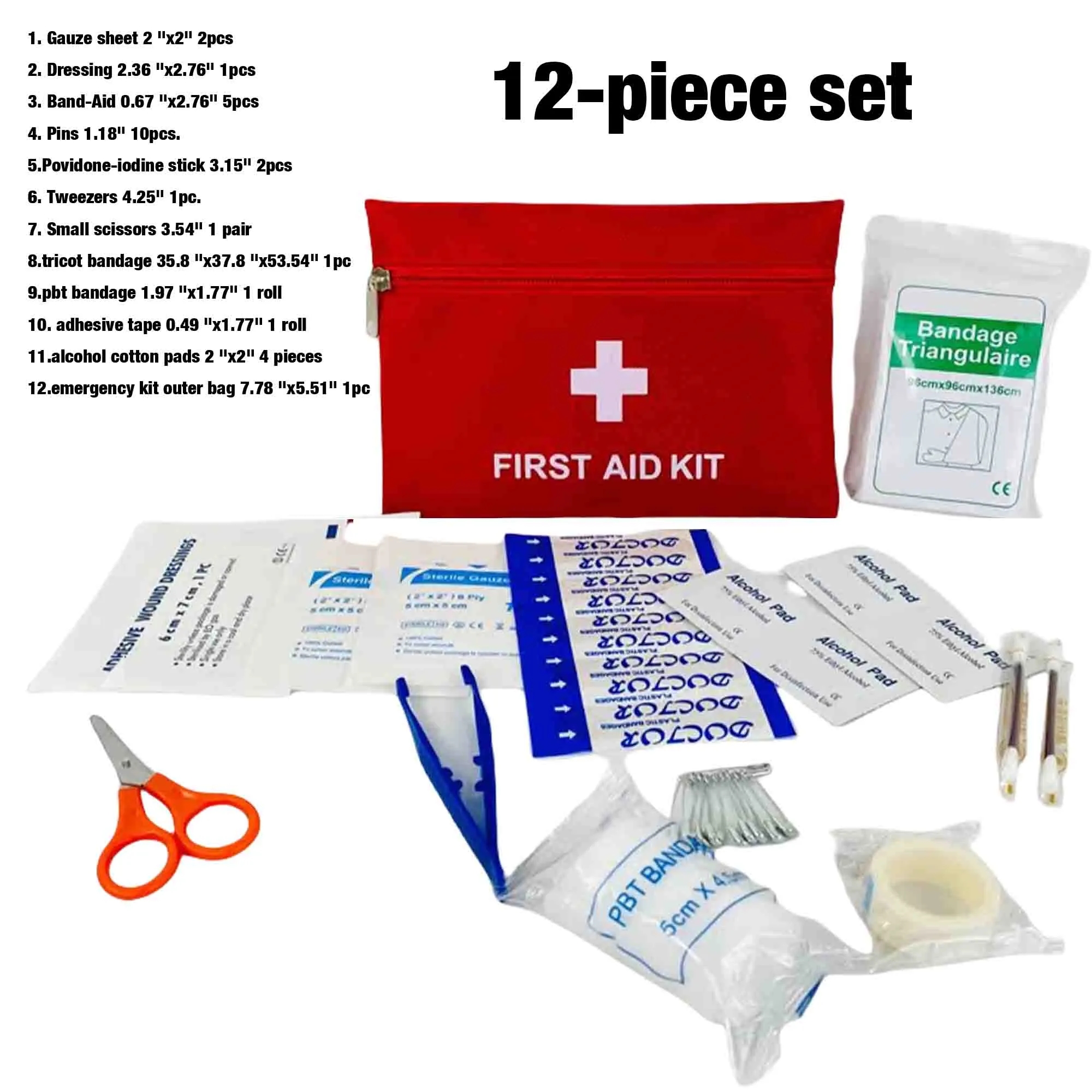 Quick Care Non-Woven First Aid Kit