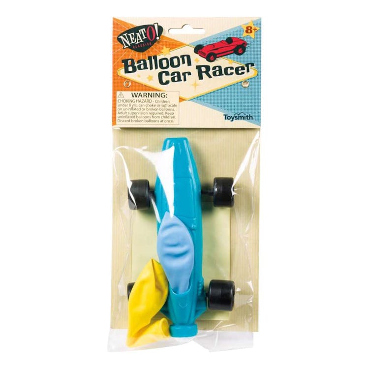 Balloon Car Racers - Assorted Colors 6.25" 2