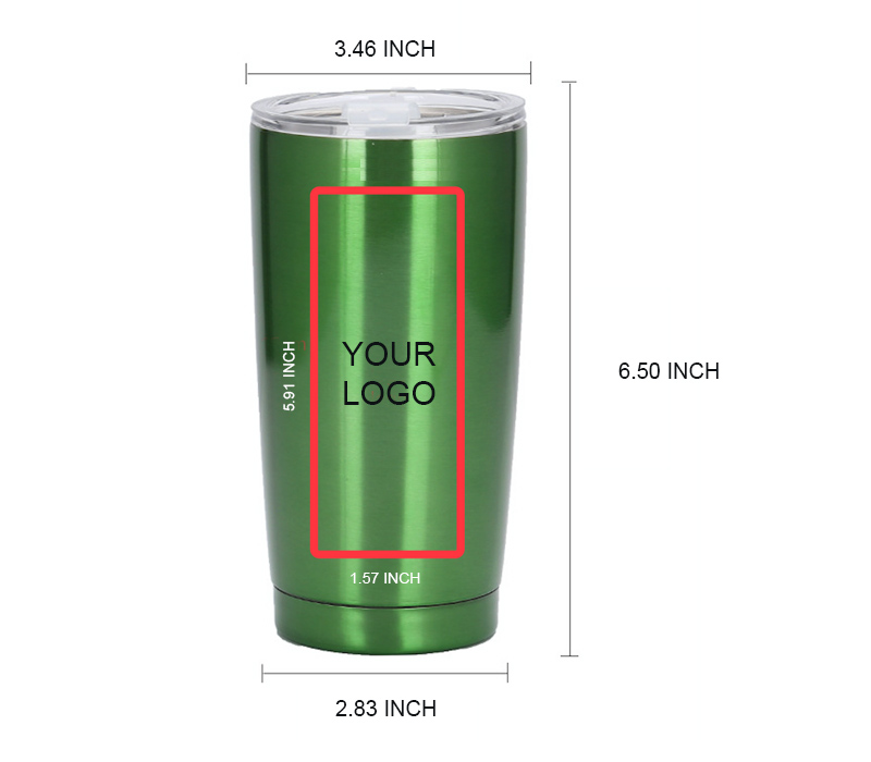 Double Wall Stainless Steel Tumbler, 20 oz. 13