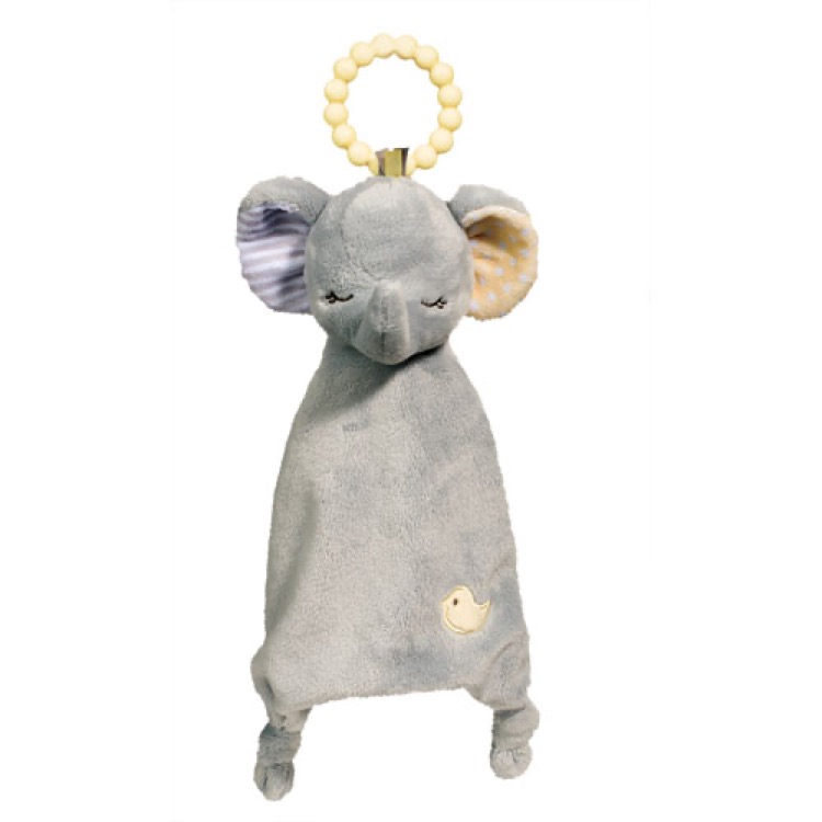Joey Gray Elephant Teether 1
