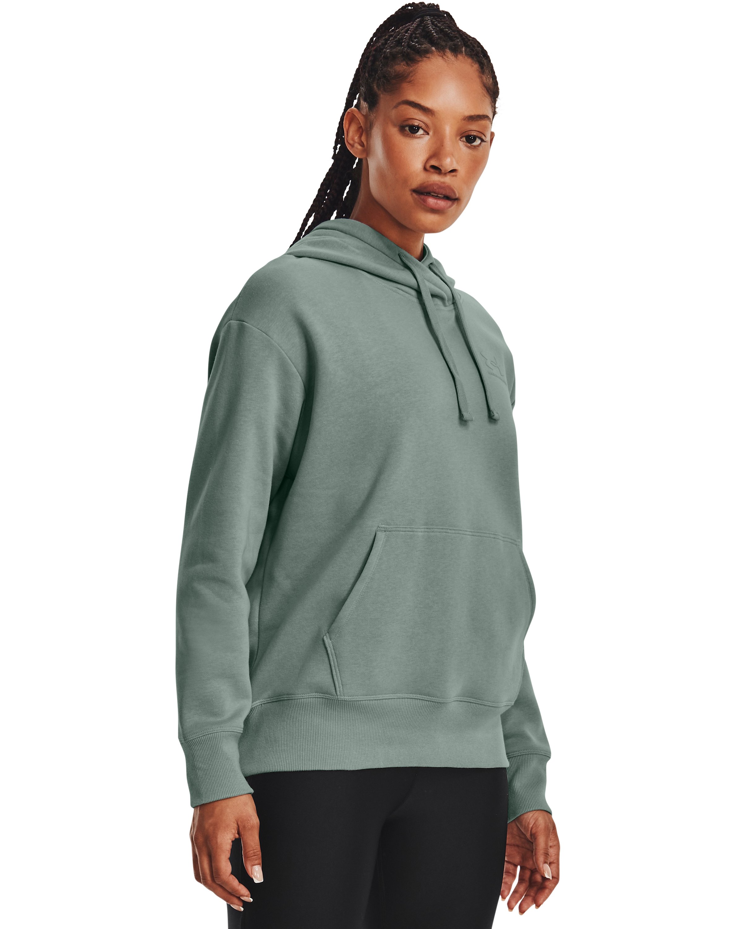 UA Rival Fleece Women's Oversized Hoodie, custom hoodie or sweatshirt with logo imprint 11