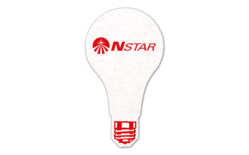 Light Bulb Shammy Coaster 1