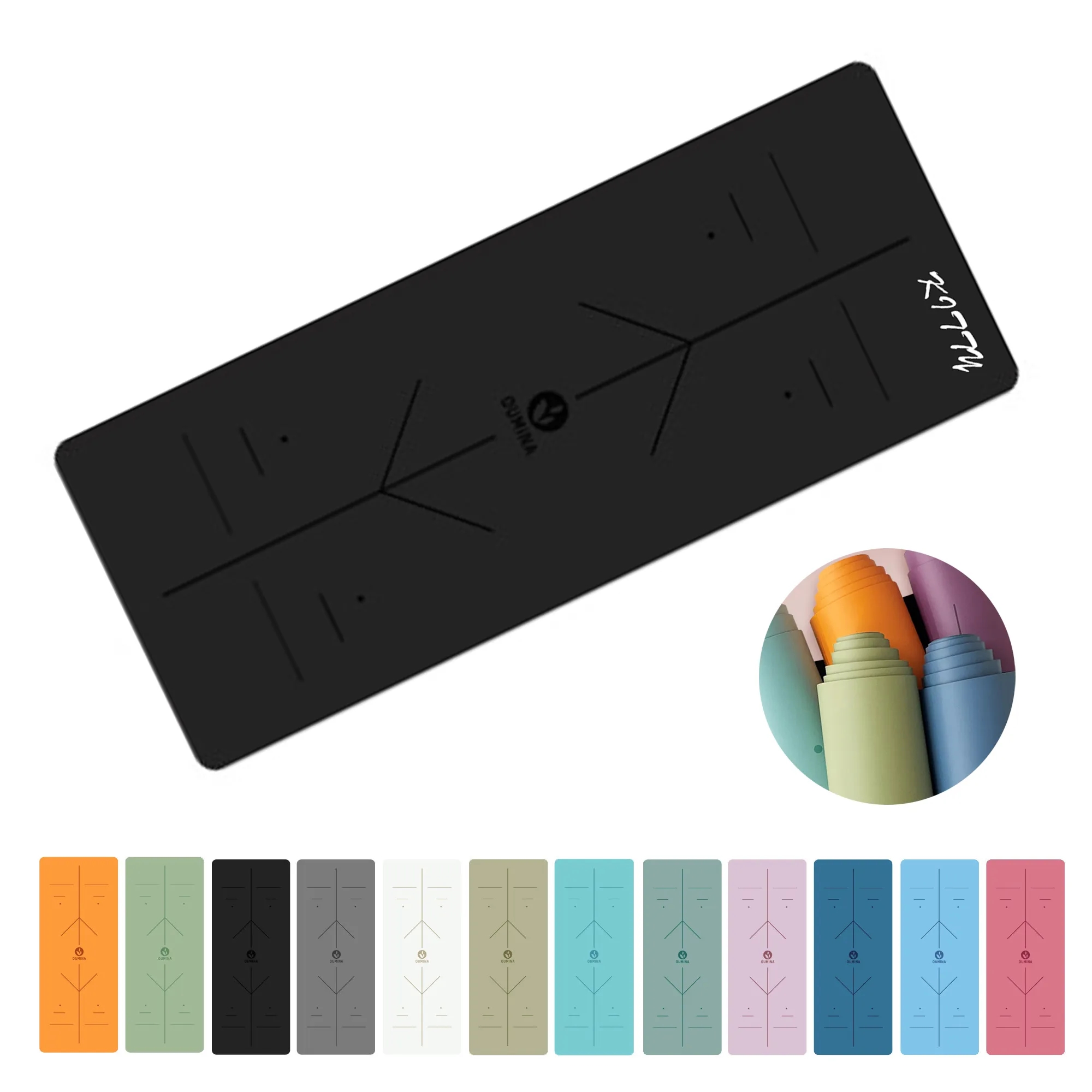 Pu Rubber Non-Slip Yoga Mat