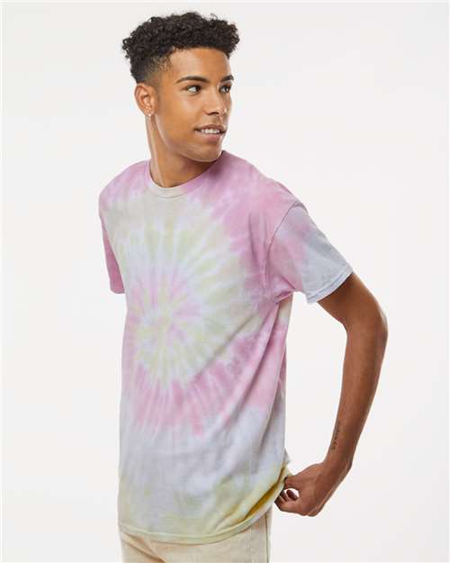 Unisex Multi-Color Tie-Dyed T-Shirt - 1000 253
