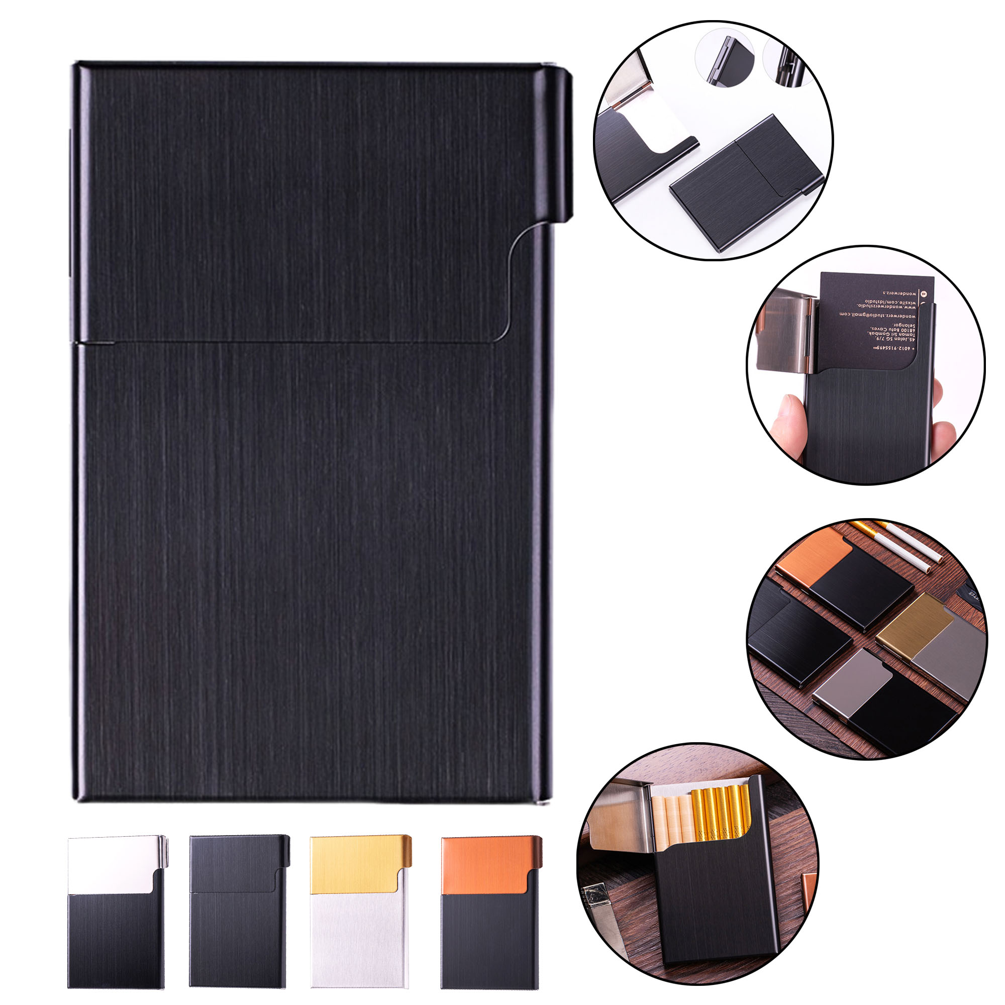 Slim Cigarette Case 20 Pack 5