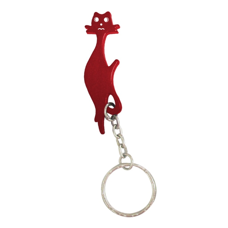 Cat Bottle Opener W/Key chain-Close Out 15