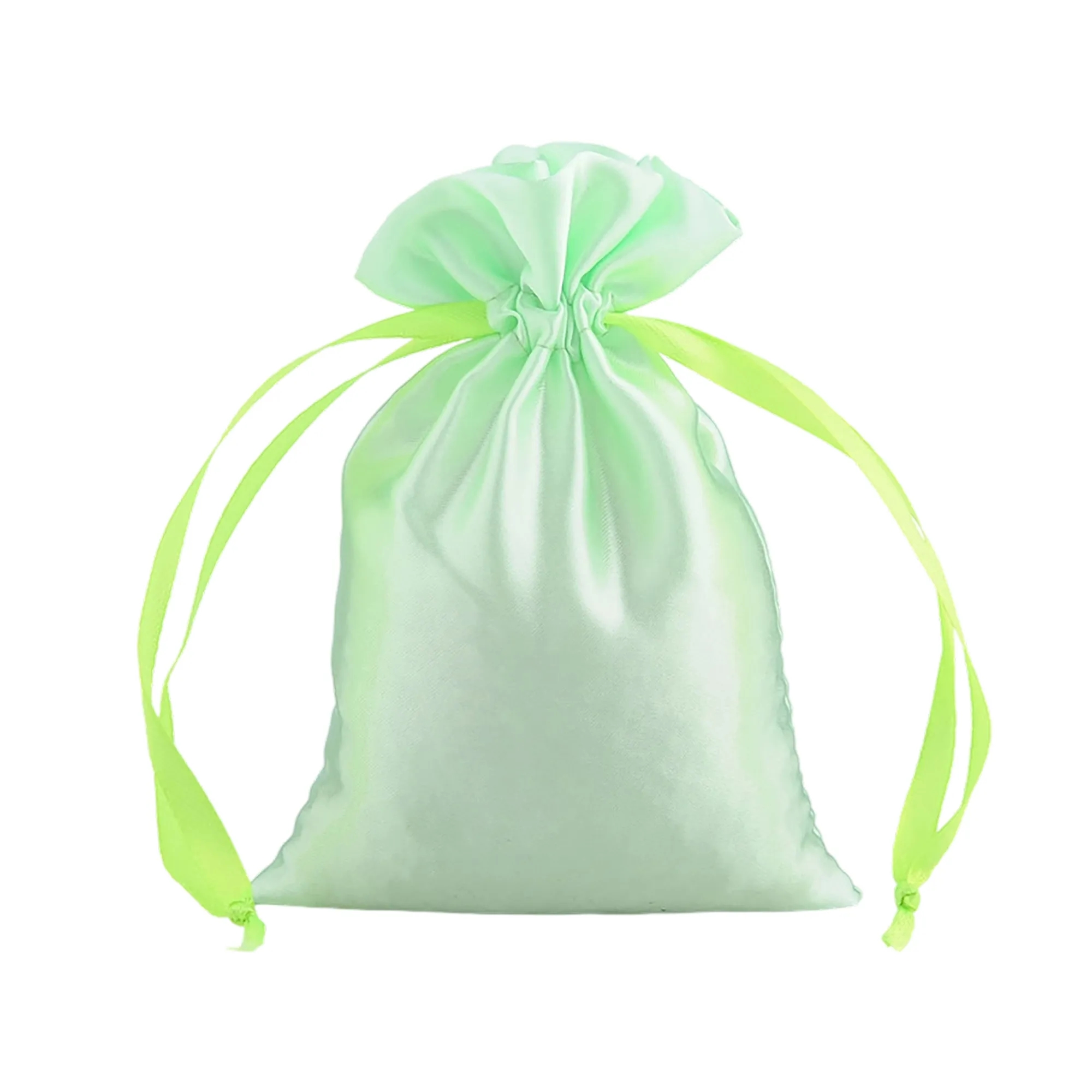 Elegant Mini Satin Drawstring Bag 13