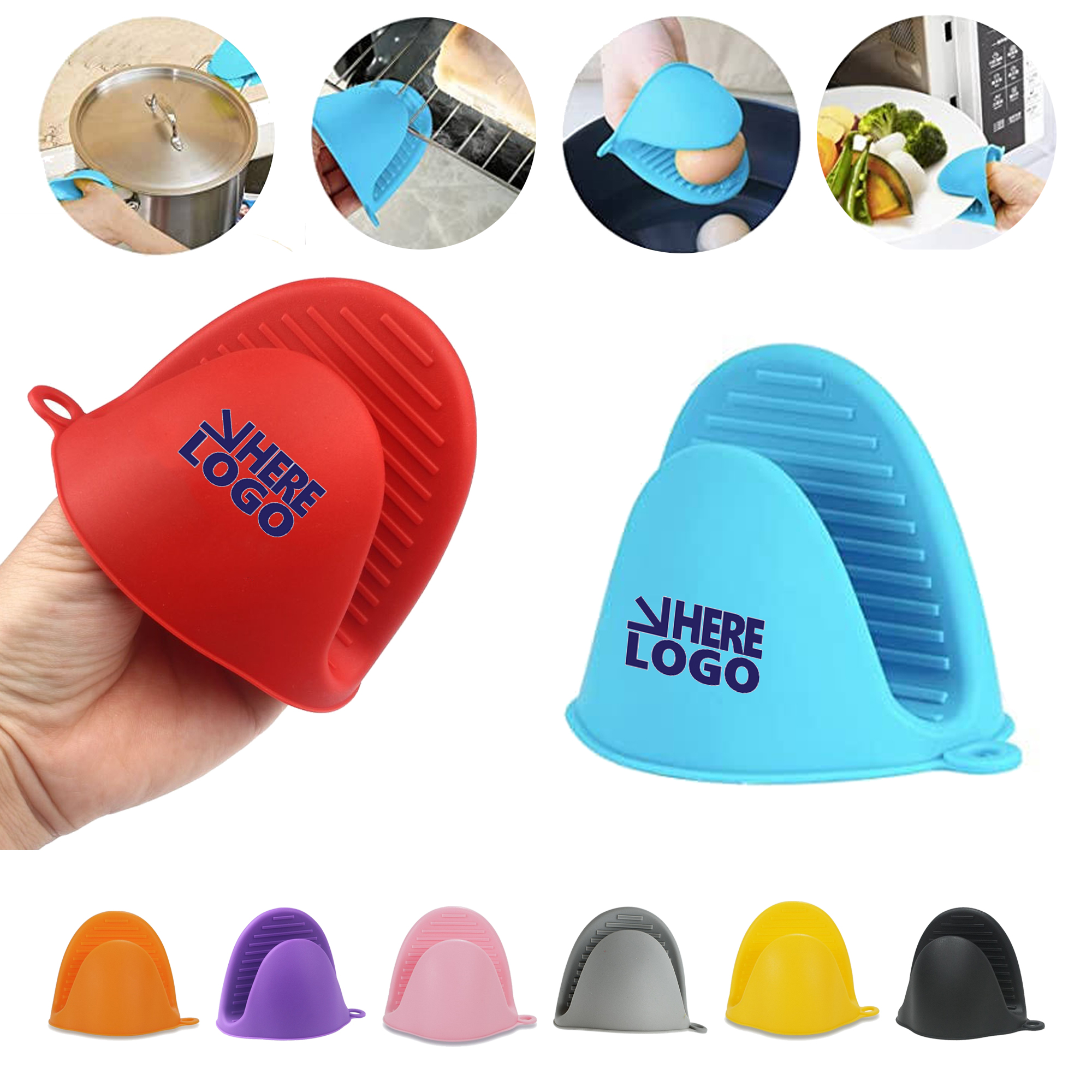 MOQ 20 PCS Oven Mitts 1pc 6