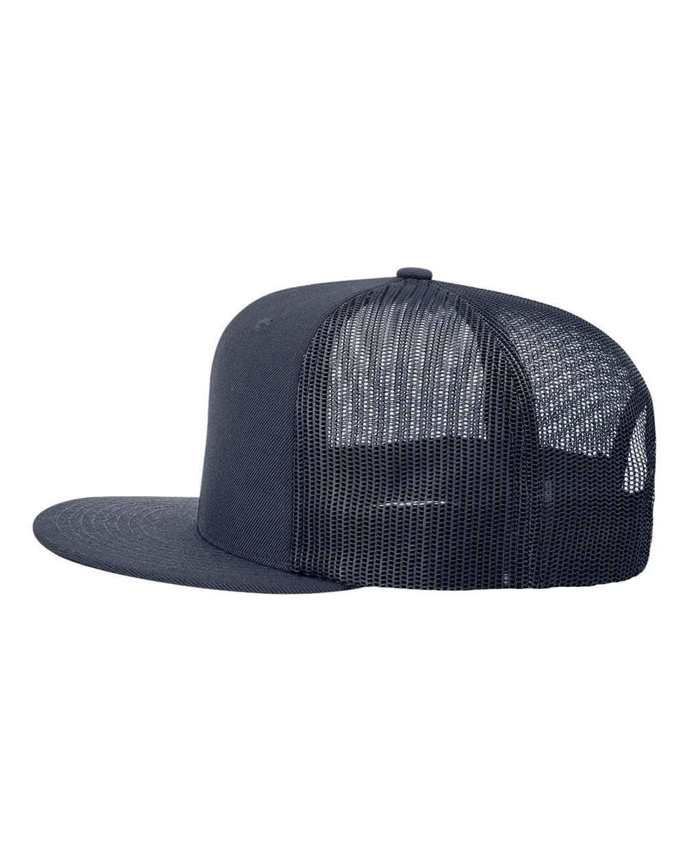Wool Blend Flat Bill Trucker Cap - 511 31