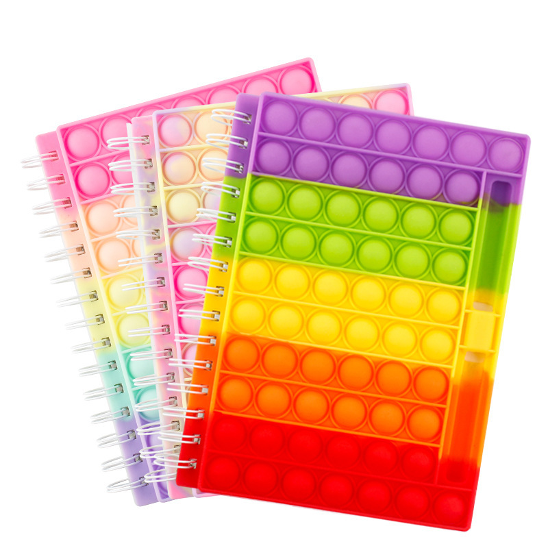 Bubble Push Pop Fidget Silicon Toy Book 2