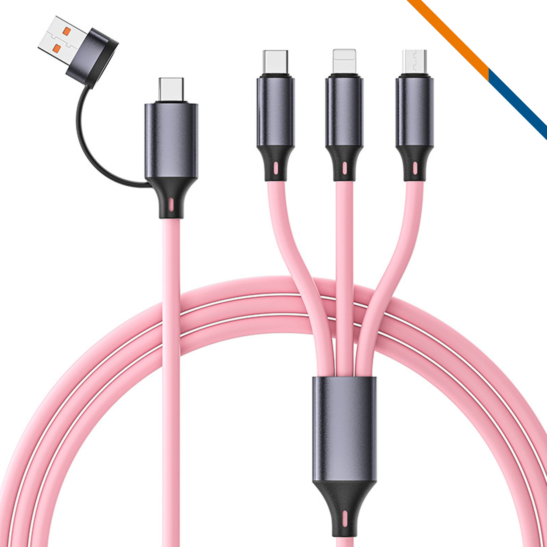 SyncFast 5in1 Fast Charging Data Transfer Cable 3