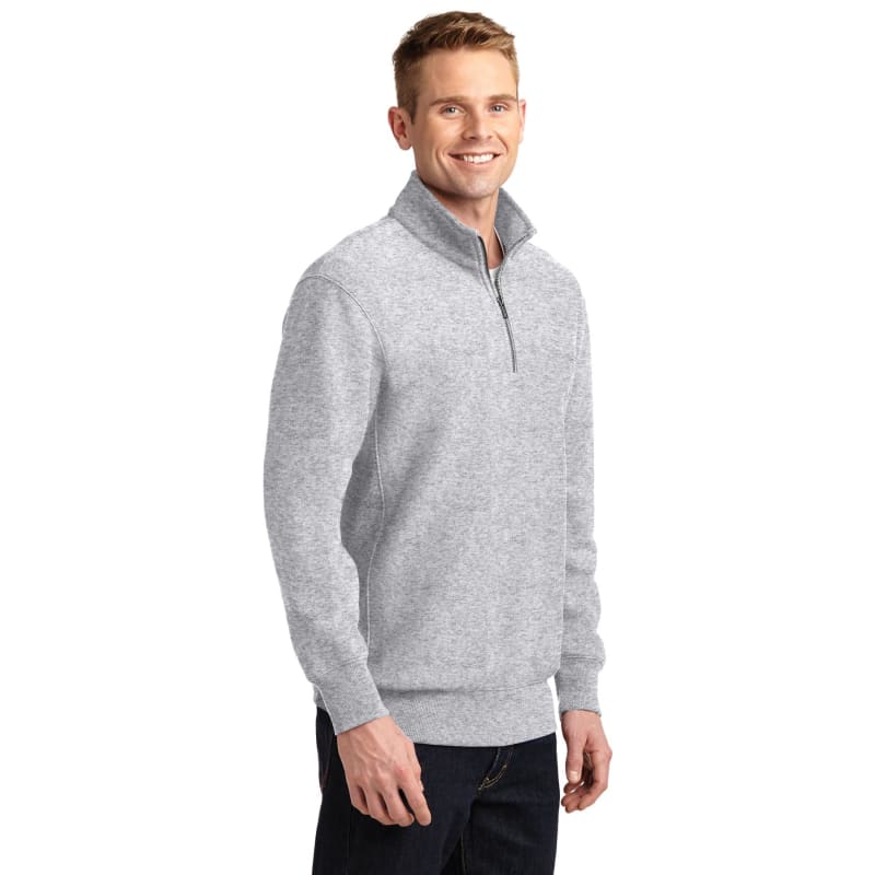 Sport-Tek Super Heavyweight 1/4-Zip Pullover Sweatshirt. 3