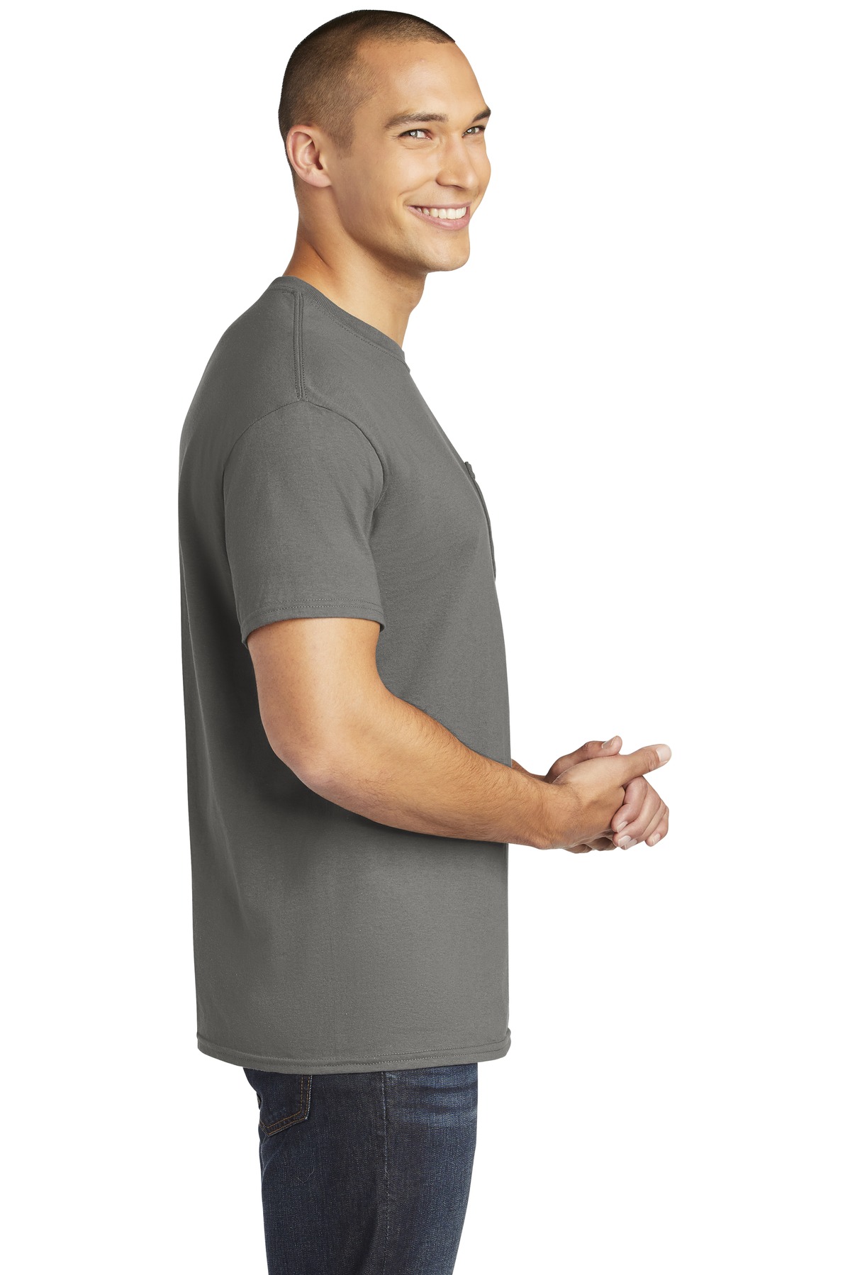 Gildan® Heavy Cotton™ Adult Tee with Pocket 55