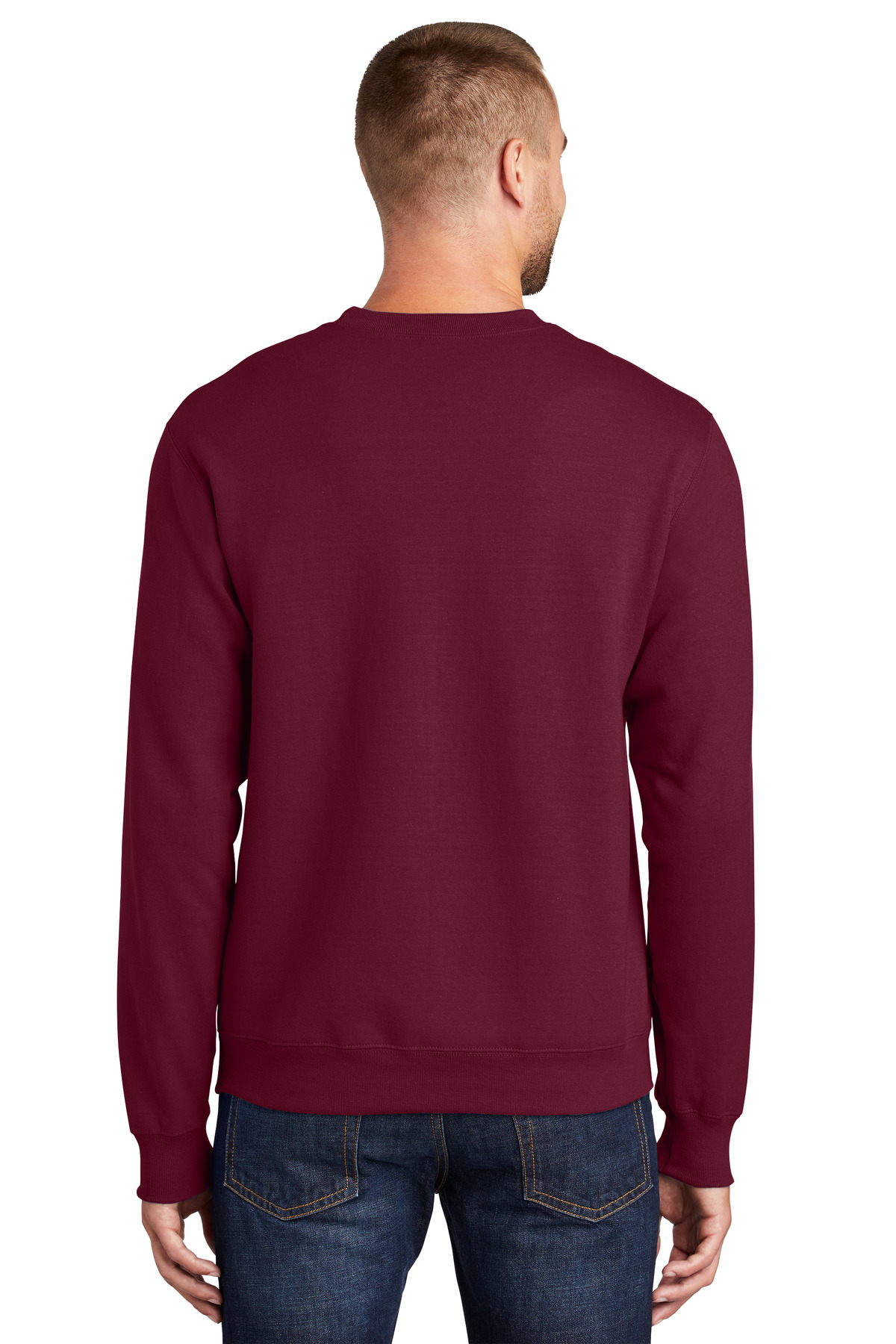 Port & Company® Essential Fleece Crewneck Sweatshirt, custom hoodie or sweatshirt with logo imprint 75